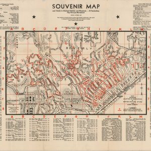 Souvenir Map and Guide to Starland Estates and Mansions
