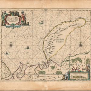 Nova Zembla, Waygats, Fretum Nassovicum et terra Samoiedum singula omnium emendatissime descripta