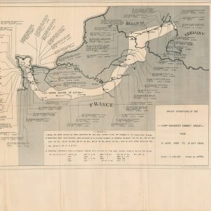 Major Operations of the 1106th Engineer Combat Group from 6 June 1944 to 31 Oct. 1944