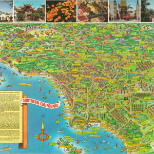 A Pic-Tour Map of Southern California