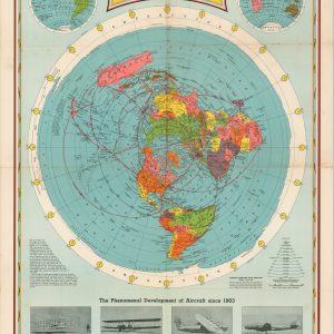 Hammond's Air Age Map of the World