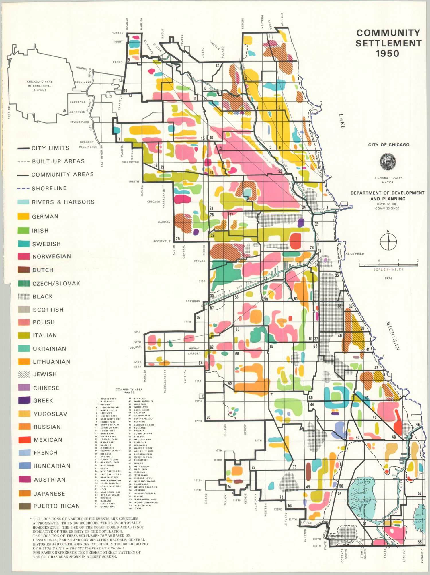 Chicago Community Settlement Maps - Curtis Wright Maps