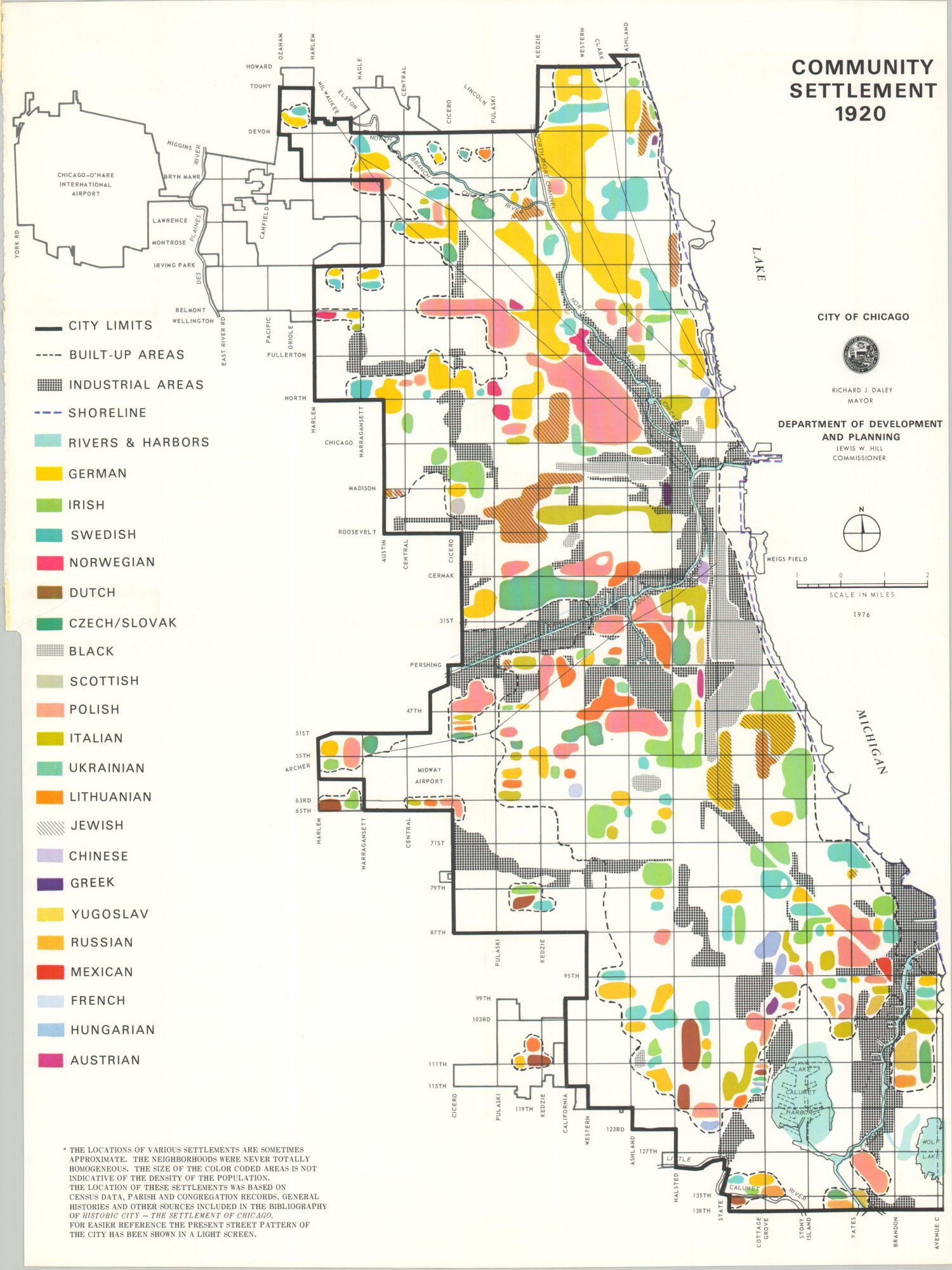 Chicago Community Settlement Maps - Curtis Wright Maps