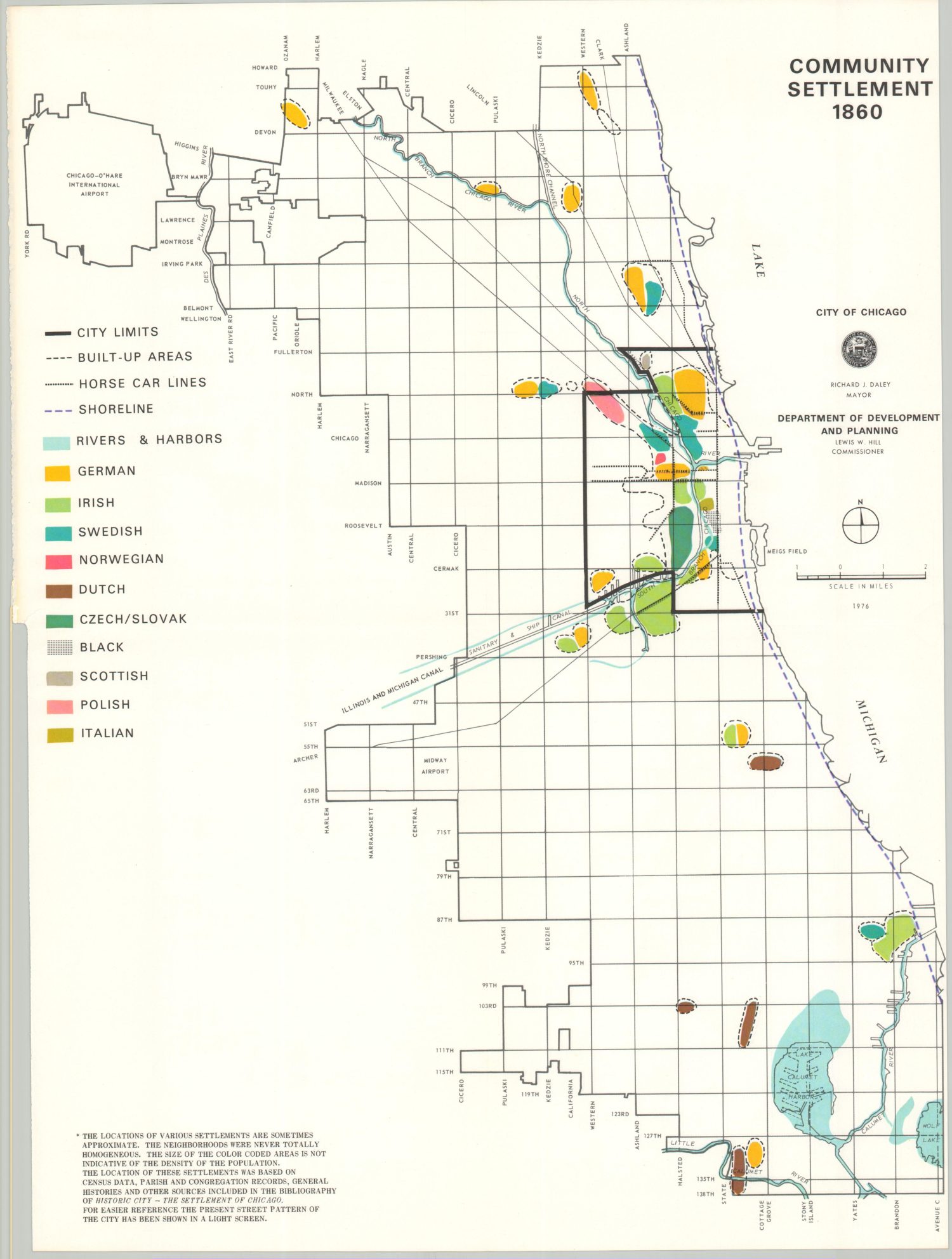 Chicago Community Settlement Maps - Curtis Wright Maps