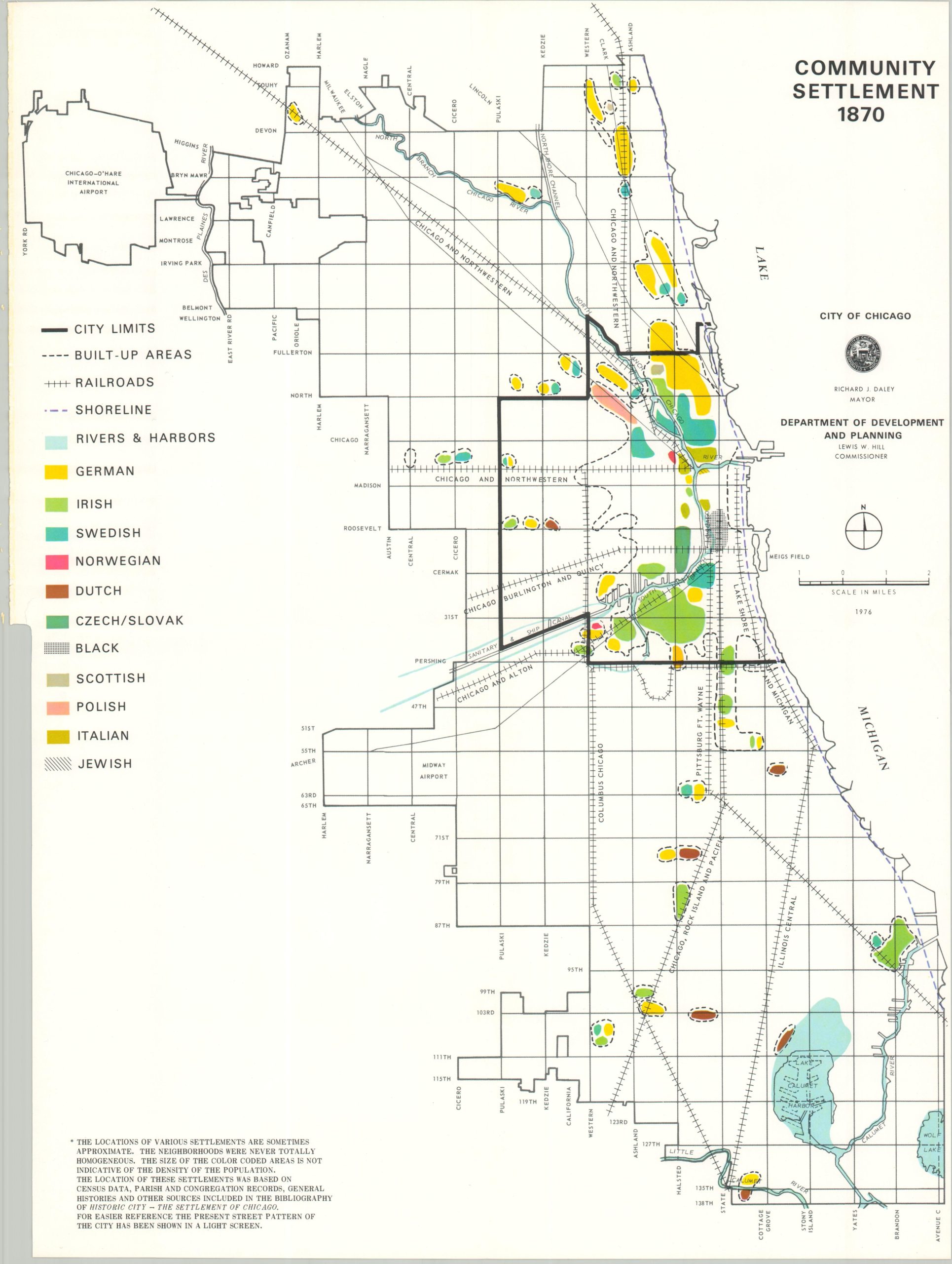 Chicago Community Settlement Maps - Curtis Wright Maps