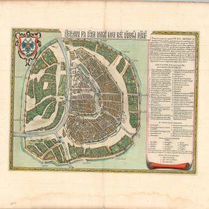 Urbis Moskvae [Early Plan of Moscow]