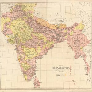 Map of India and Burma to Accompany the Handbook