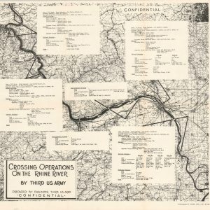 Crossing Operations on the Rhine River by Third US Army