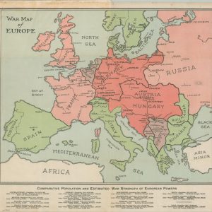 War Map of Europe