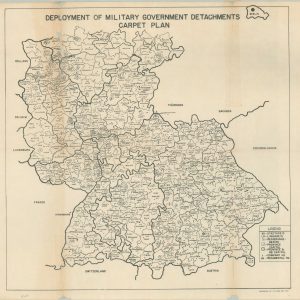 Deployment of Military Government Detachments Carpet Plan