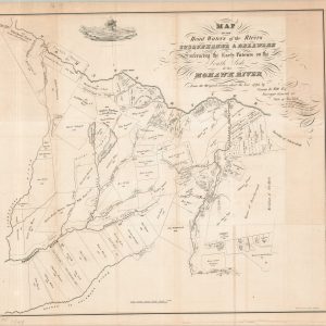 Map of the Headwaters of the Rivers Susquehanna & Delaware Embracing the Early Patents on the South Side of the Mohawk River