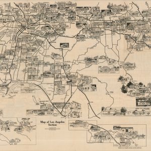 Map of Los Angeles Section