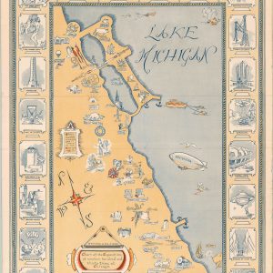Chart of the Exposition of nineteen hundred and thirty three at Chicago