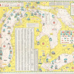 Phillips 66 Cruise Guide No. 4 Mississippi River including Illinois Waterway Lake Michigan Lake Huron and Lake Erie