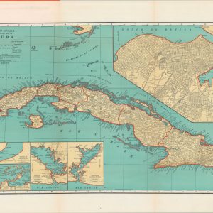 Rand McNally Standard Map of Cuba