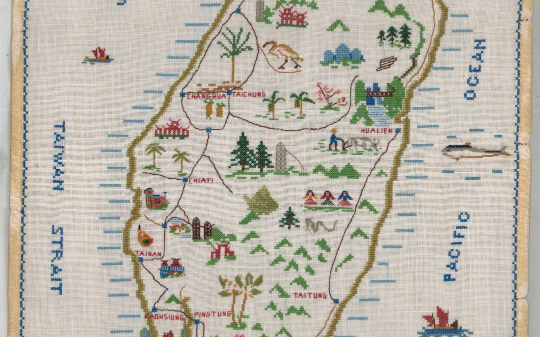 [Needlepoint Map of Taiwan]