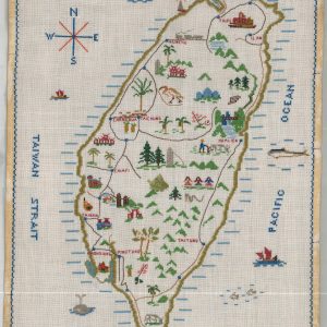 [Needlepoint Map of Taiwan]