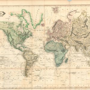 Chart of the World on Mercator's Projection