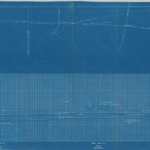 "Traced From" Plan & Profile of Canal from Lick Creek to Dam Plan from Old Map Field Sketch by D. Laudermilk