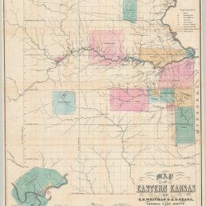 Map of Eastern Kansas
