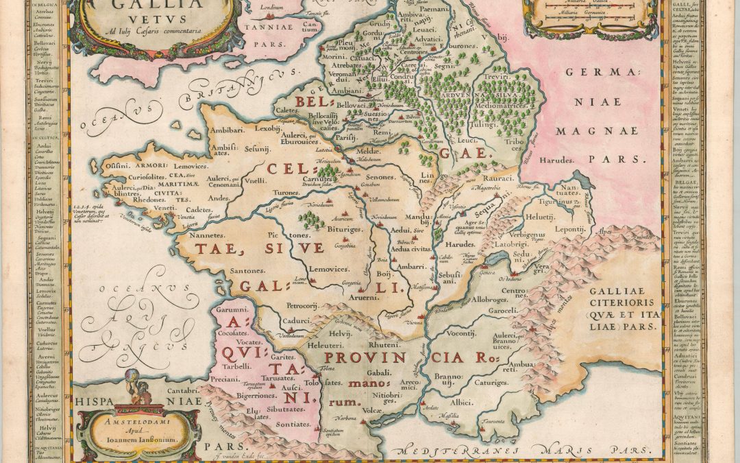 Gallia Vetus Ad Iuli Caesaris Commentaria
