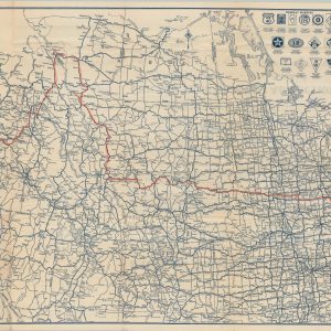 Rand McNally Official Auto Road Map Northwestern United States