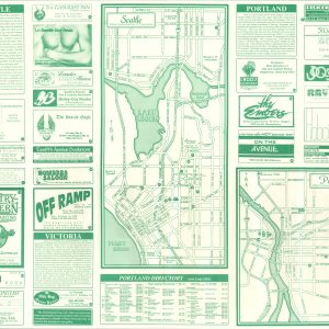 Gay & Lesbian "Fun Map" Portland, Seattle and Vancouver, B.C.