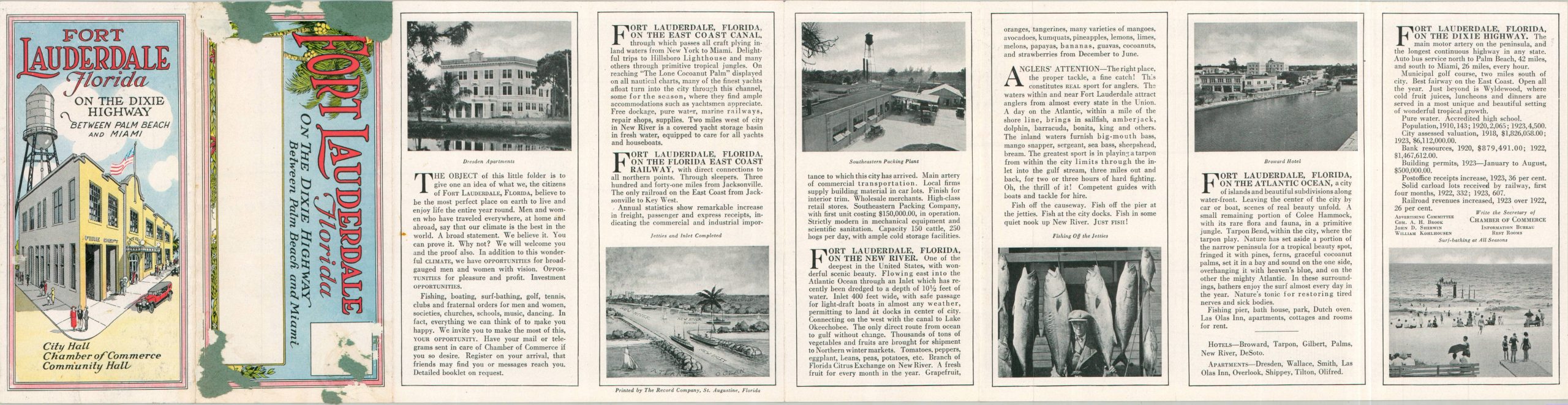 Coast Line of Broward County Florida the City of Fort Lauderdale and 26 Miles of the Dixie Highway - Image 2