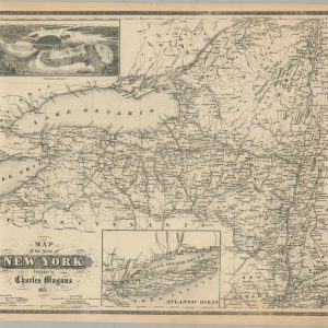 Map of the State of New York