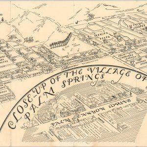 Map of Palm Springs California