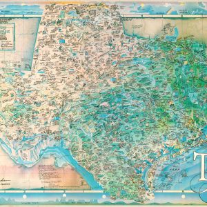 A Map of Texas