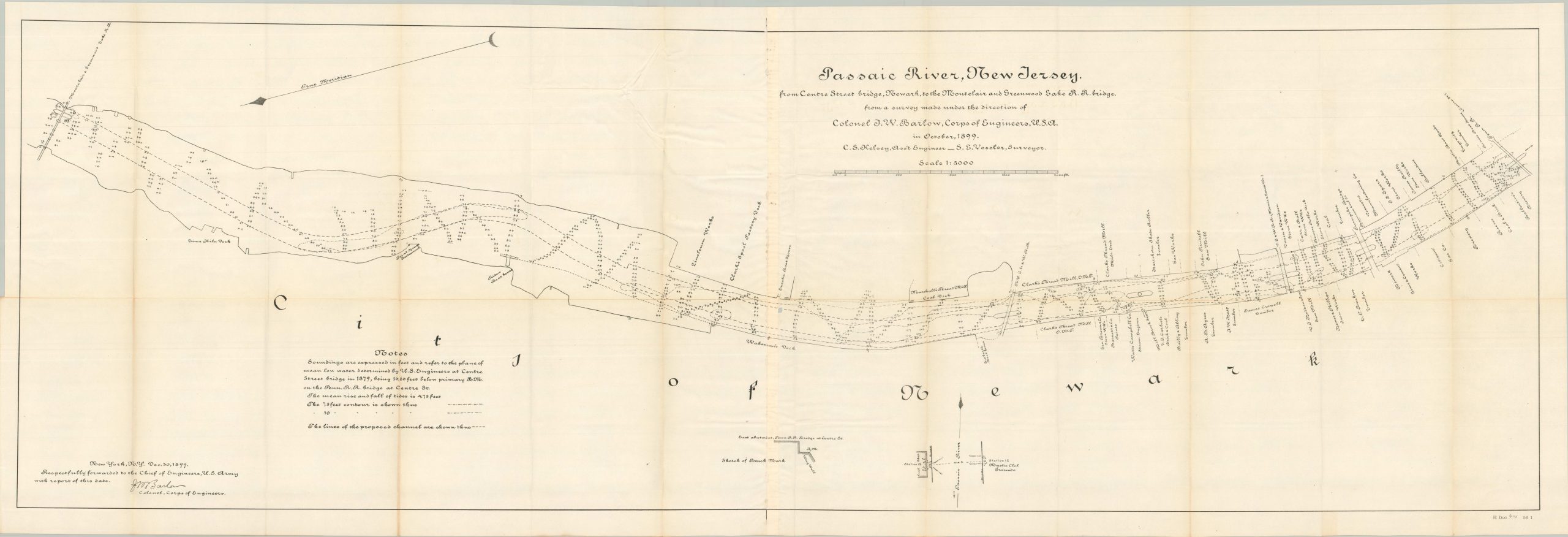 Examination and Survey of Passaic River, New Jersey - Image 2