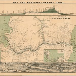 Map and Workings - Panama Canal