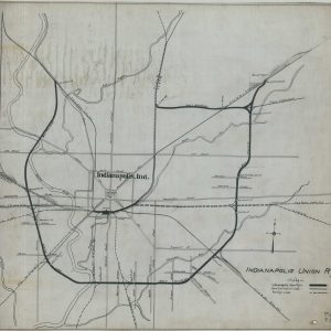 [Collection of Plans Related to the Indianapolis Union Railway Company]