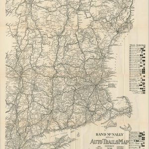 Rand McNally Official Auto Trails Map District No. 6