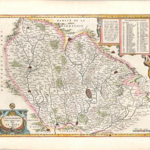 Cenomanorum Galliae regionis typus: Vulgo le Mans