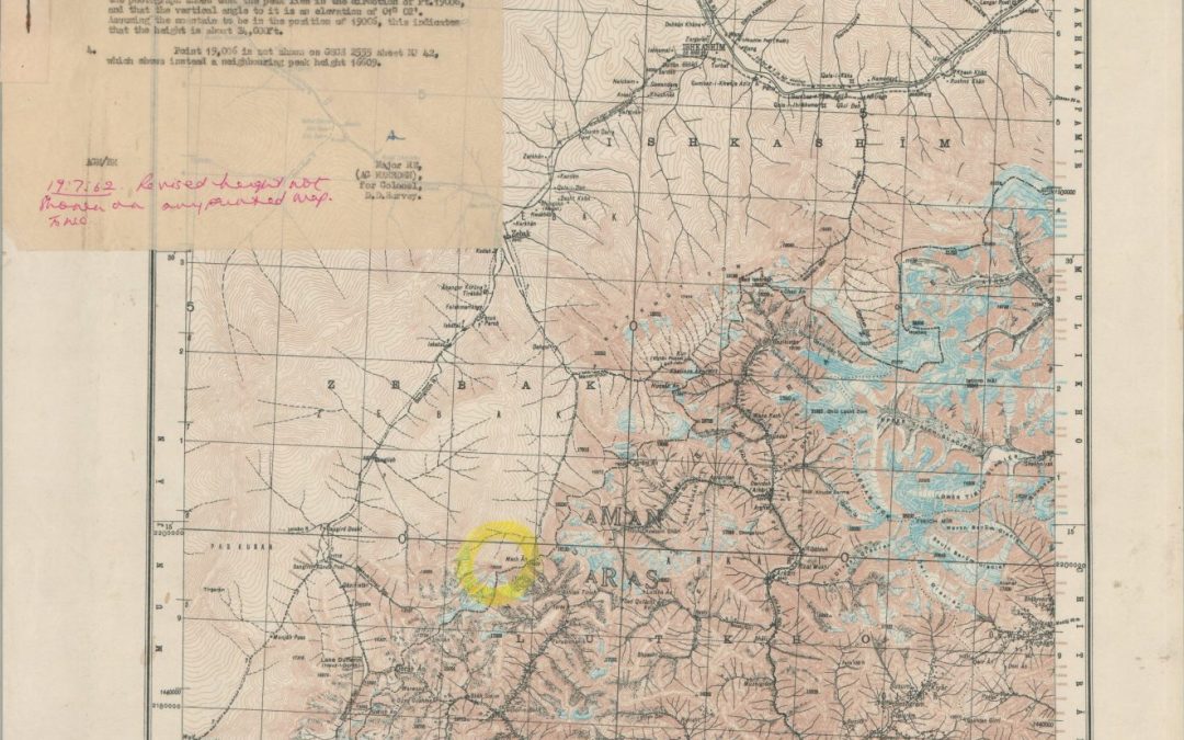 Afghanistan N.W. Frontier Province U.S.S.R.