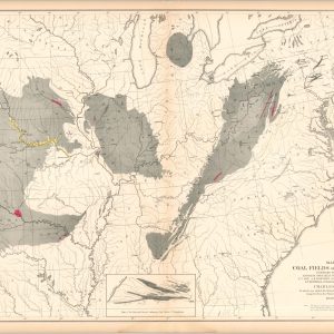 Map of the Coal Fields of the United States