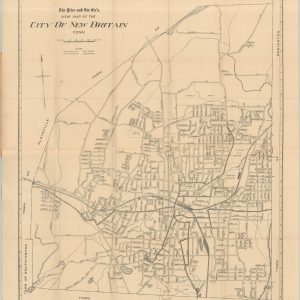 The Price and Lee Co.'s New Map of the City of New Britain, Conn.