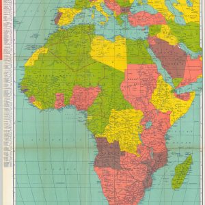 Rand McNally Map of Africa