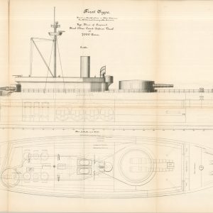 [Type Plans of U.S. Navy Coast Defense Vessels]