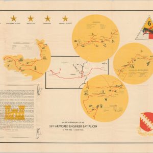 Major Operations of the 25th Armored Engineer Battalion