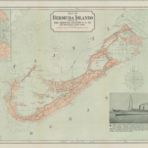 Map of Bermuda Islands
