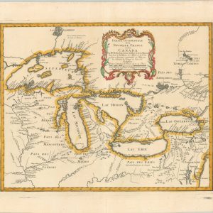 Partie Occidentale de la Nouvelle France ou du Canada