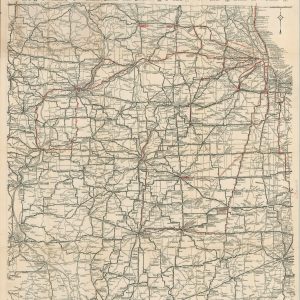 Rand McNally Official Auto Trails Map District No. 1