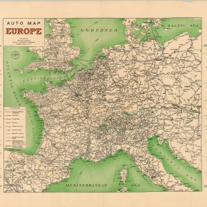 Auto Map of Europe