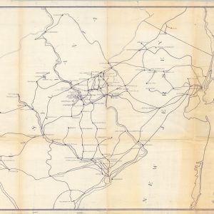 Location of Cement Plants and Routes used to Philadelphia
