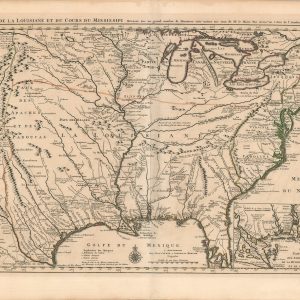 Carte de la Louisiane et du Cours du Mississipi...