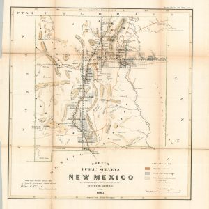 Sketch of the Public Surveys in New Mexico