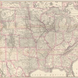 Map of the Chicago-Milwaukee & St. Paul Railway and Connections